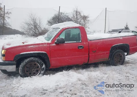 2007 Chevrolet Silverado 1500 Classic Work Truck из США, поврежденный, VIN 3GCEC14X77G255714
